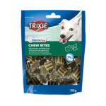 تشویقی سگ دنتال تریکسی طعم جعفری و نعنا 150 گرمی | Trixie Dental Chew Bites