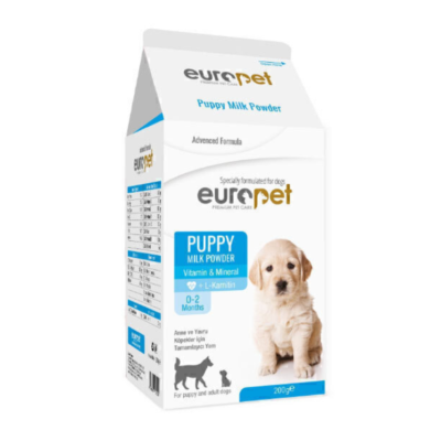 شیر خشک توله سگ یوروپت 200 گرمی | Europet Dog Milk Powder