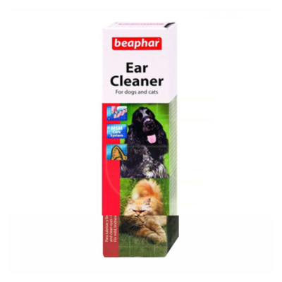 قطره تمیزکننده گوش سگ و گربه بیفار 50 میلی لیتر | Beaphar Ear Cleaner