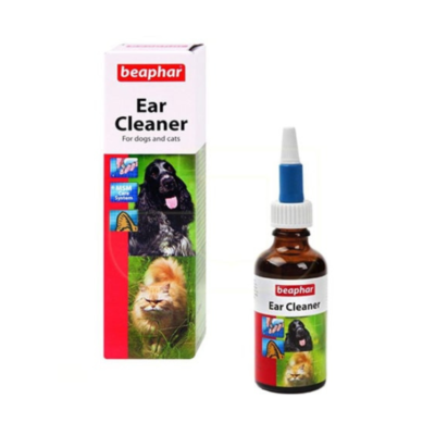 قطره تمیزکننده گوش سگ و گربه بیفار 50 میلی لیتر | Beaphar Ear Cleaner